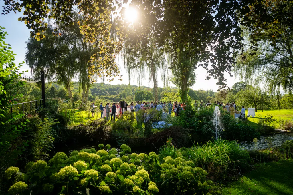 Parc et verger lieu d'exception mariage Honfleur