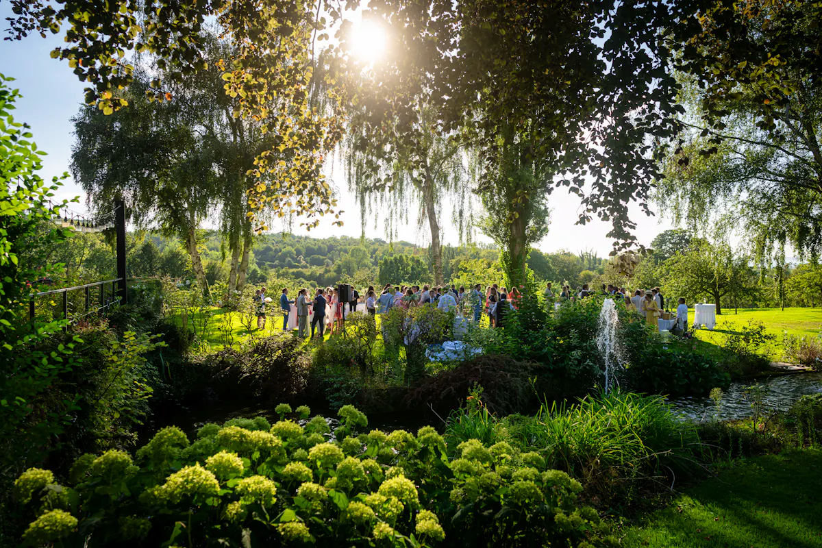 Parc et verger lieu d'exception mariage Honfleur