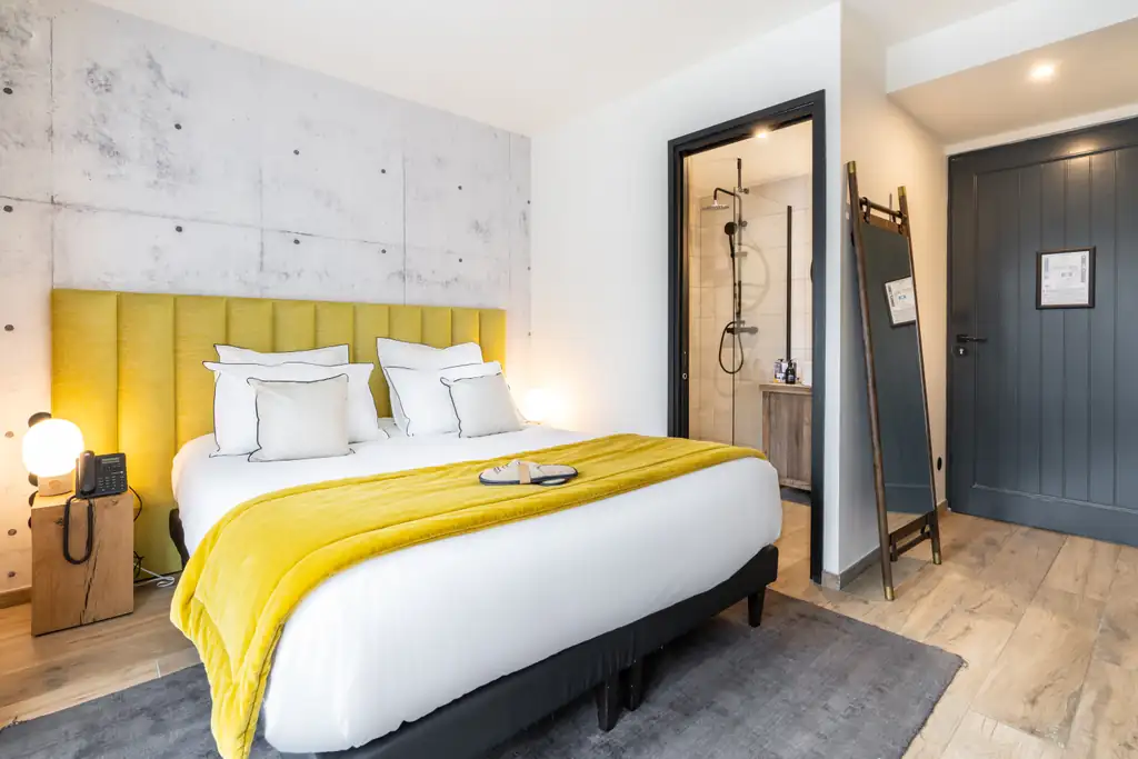 Chambre Teeny cosy 20m² dans hôtel de charme en Normandie