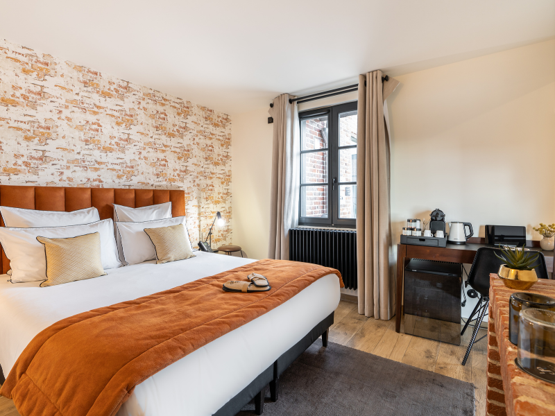 Chambre Cuty - un week-end près de Honfleur aux Jardins de Coppélia